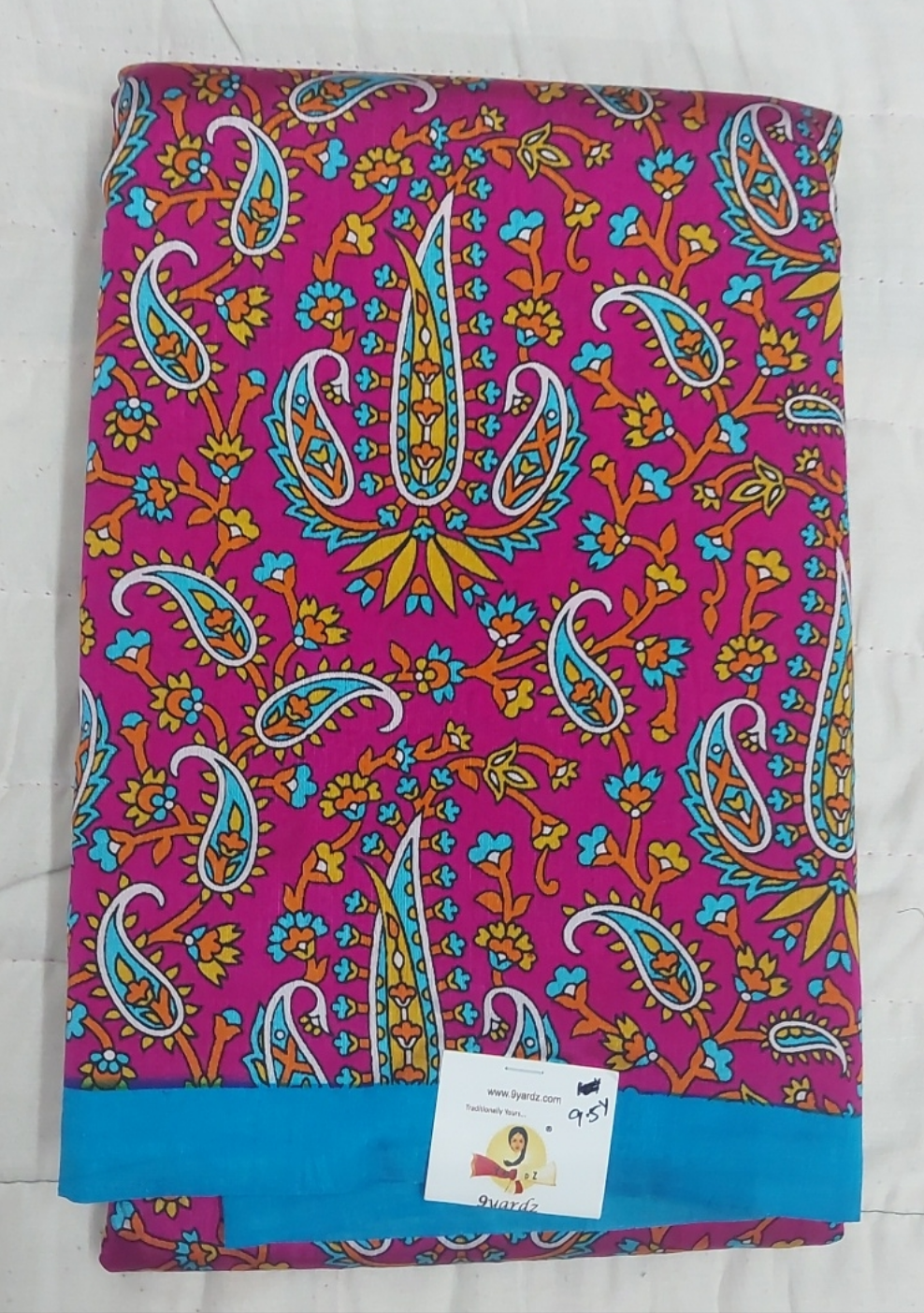 Printed Silk 9.5 yards