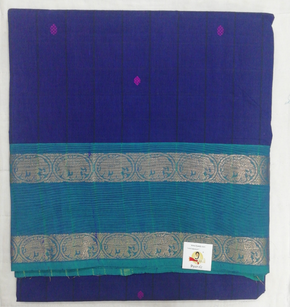 Chettinadu / Karaikudi cotton 10 yards madisar
