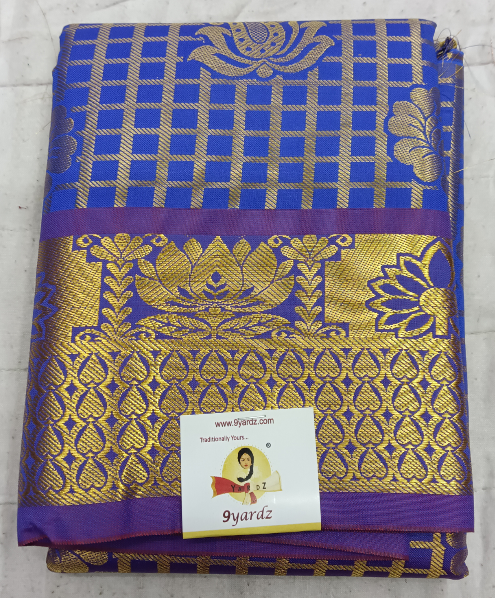 Pavadai poly silk 27"