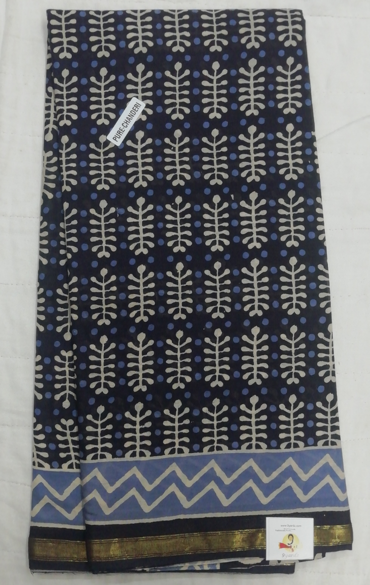 Chanderi cotton 6 yards