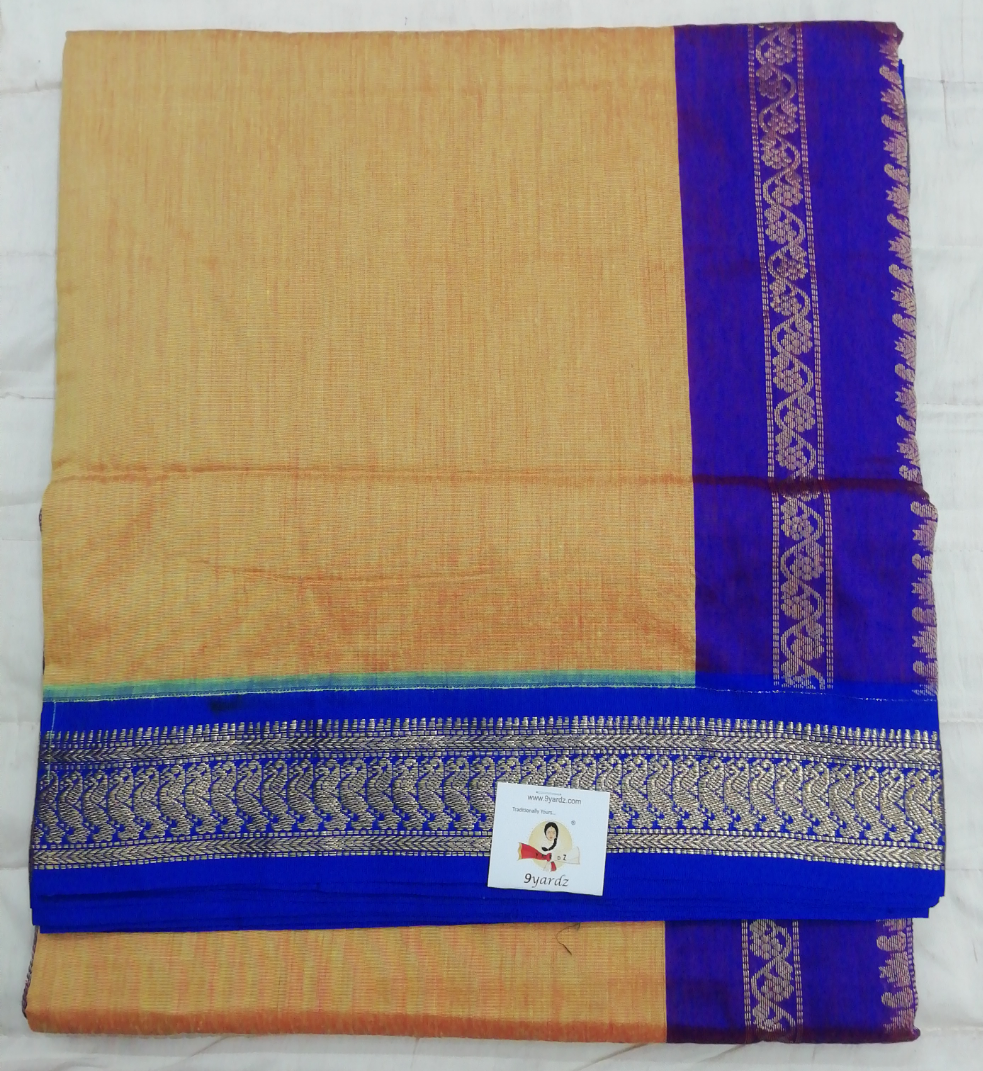 Kalyani Cotton 9 metres/ 10 yards approx madisar