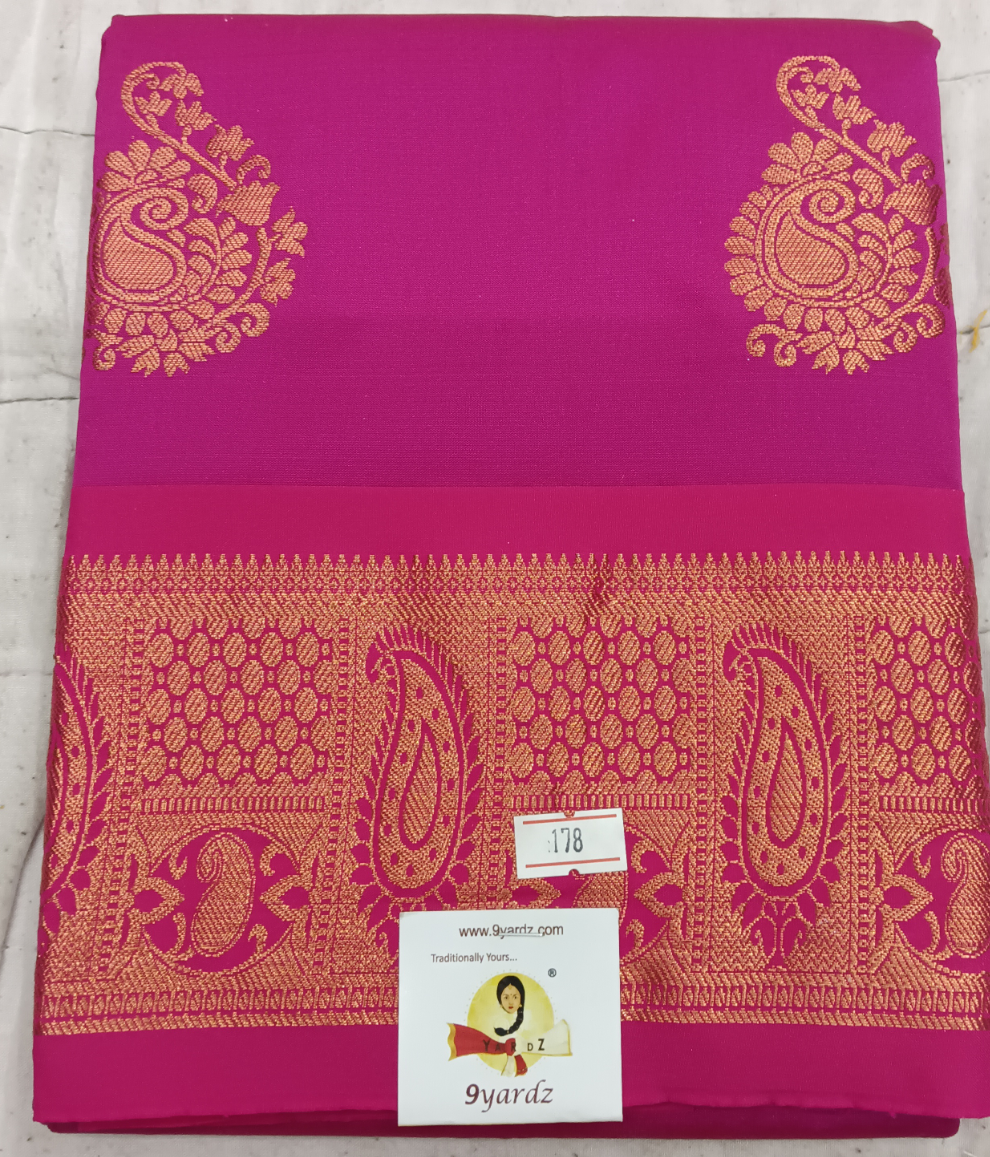 Pavadai poly silk 36"