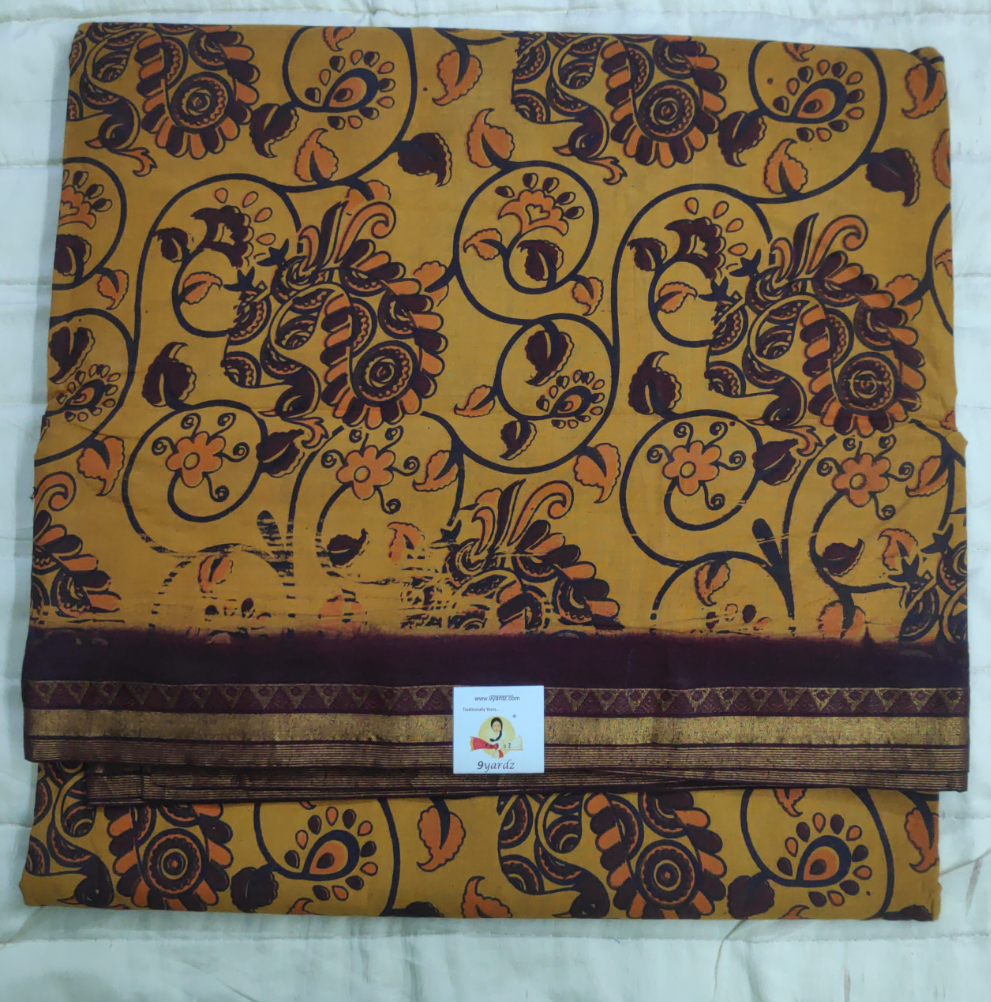 Sungudi cotton 10.5 yards madisar