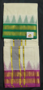 Pure cotton Muhurtham dhoti 10*6