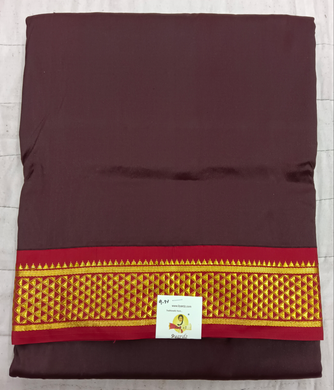 Pure silk 9.5yardz  saree