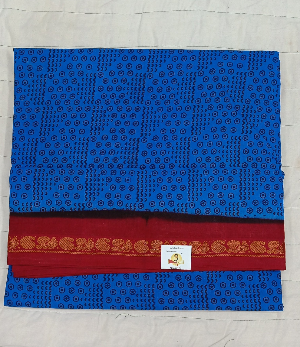 Sungudi cotton 10.5 yards madisar