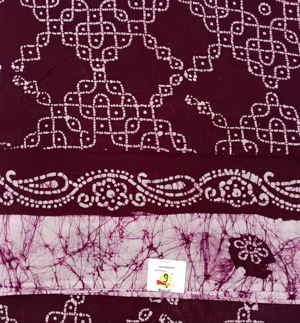 Sungudi cotton 9.5 yards madisar