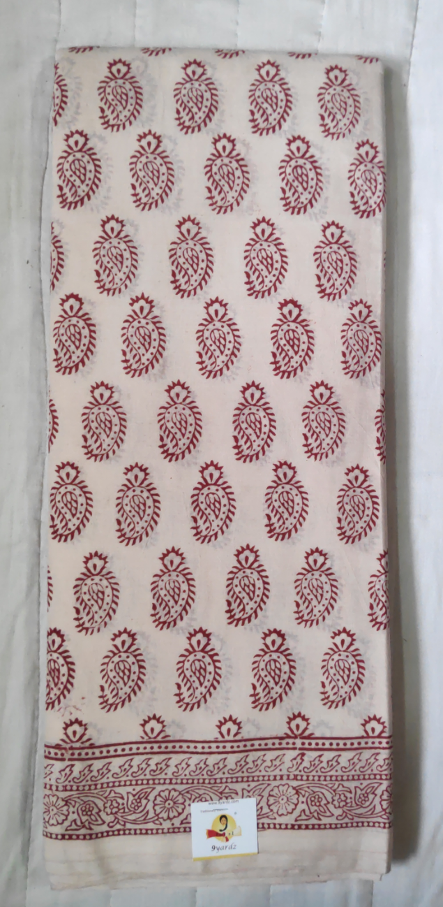 Baag/soft cotton Madisar 11 yards