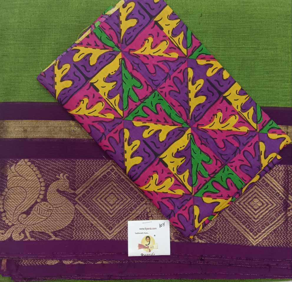 Arupukottai cotton 10 yards madisar
