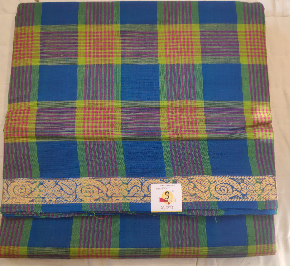 Chettinadu / Karaikudi cotton 10.5 yards madisar