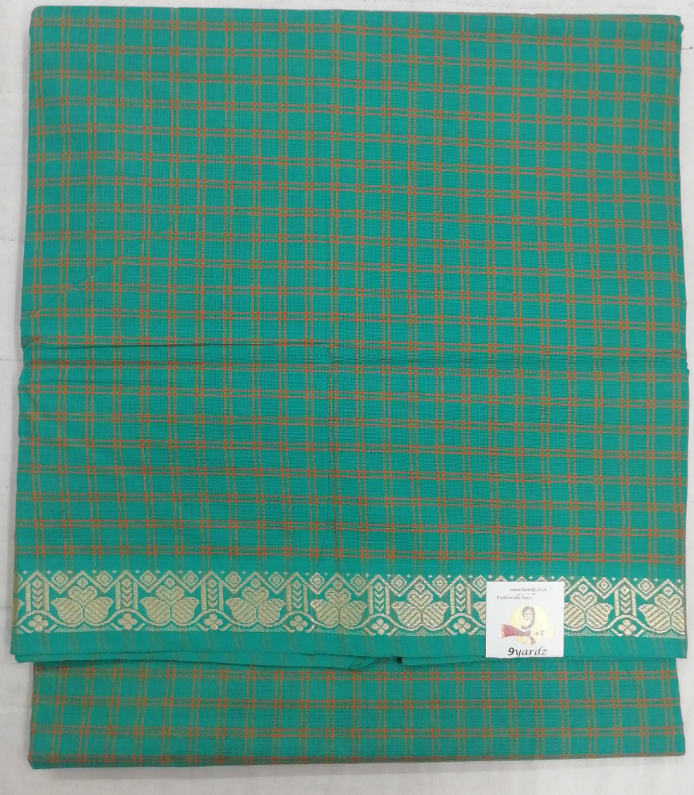 Chettinadu / Karaikudi cotton 9.5 yards madisar