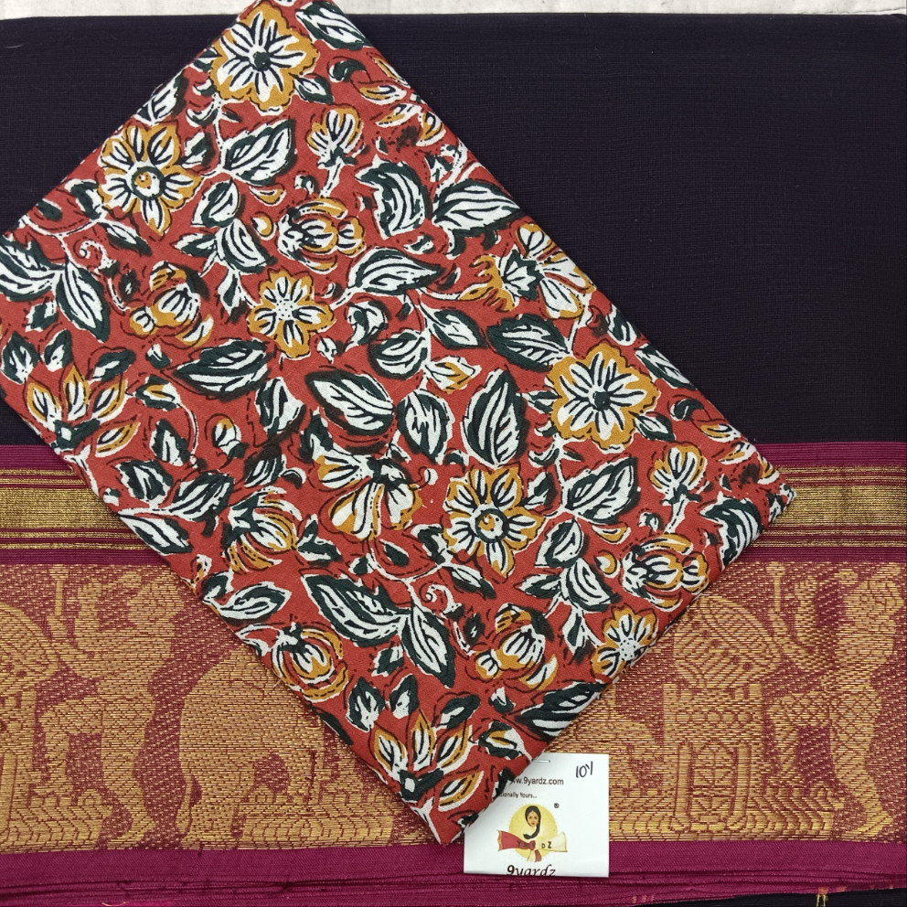 Arupukottai cotton 10 yards madisar