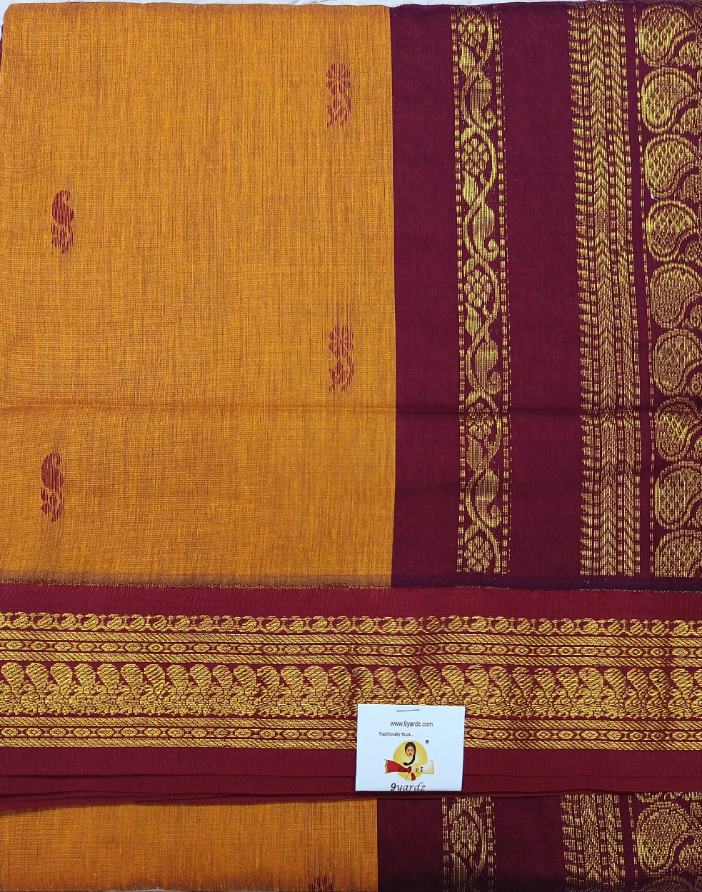Kalyani Cotton Butta  9.5yards