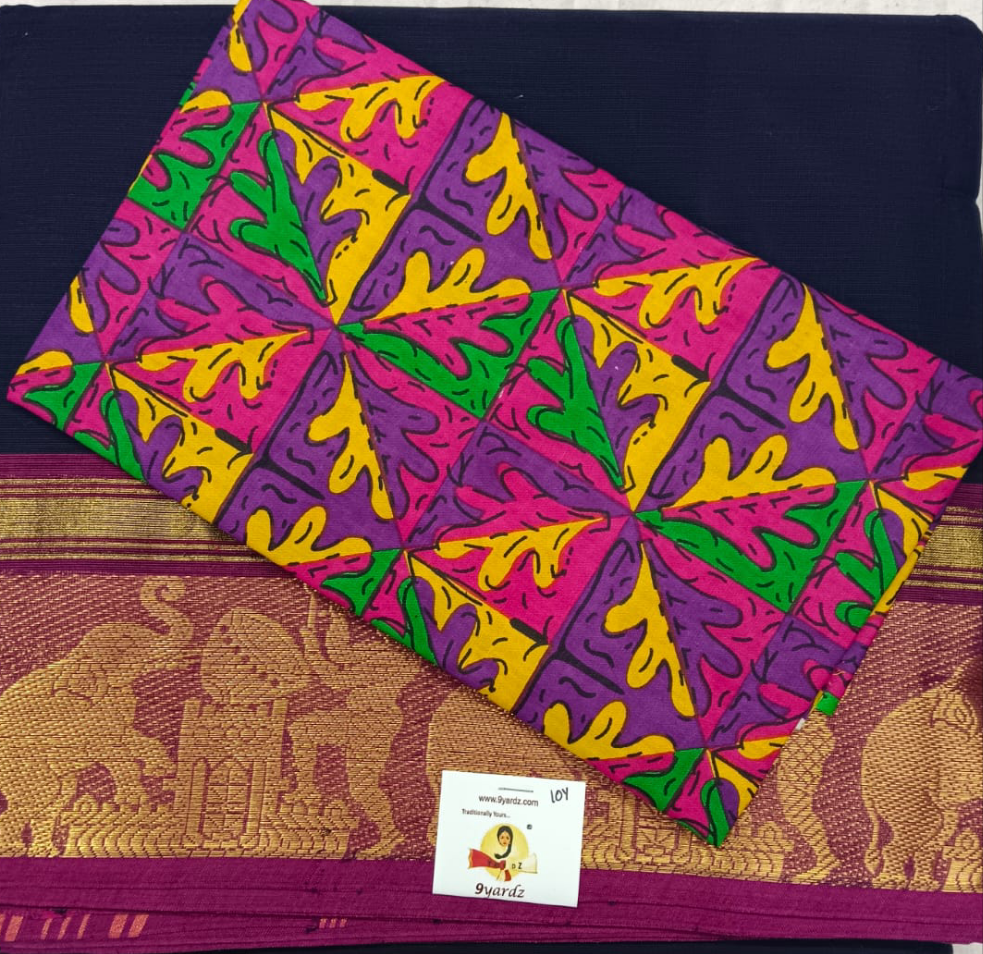 Arupukottai cotton 10 yards madisar