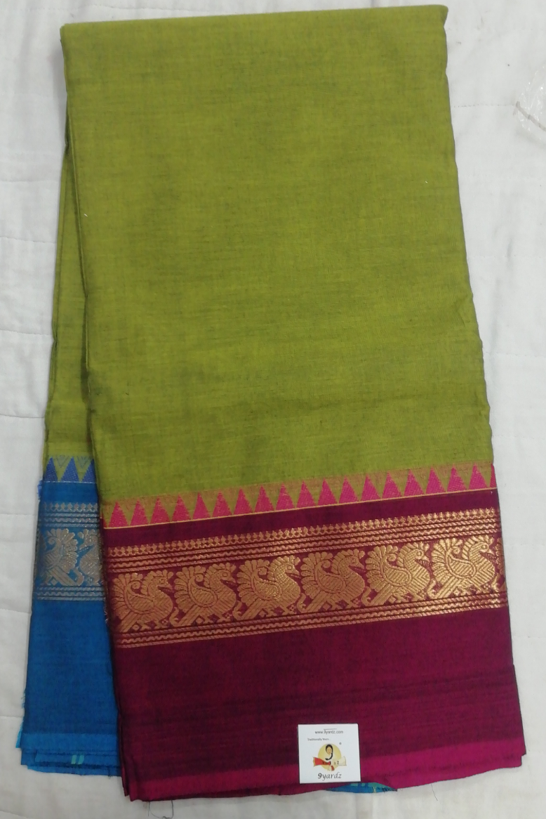 Arupukottai cotton 10 yards madisar