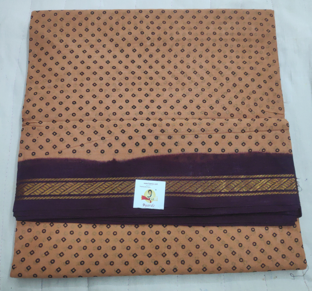 Sungudi cotton 10.5 yards madisar
