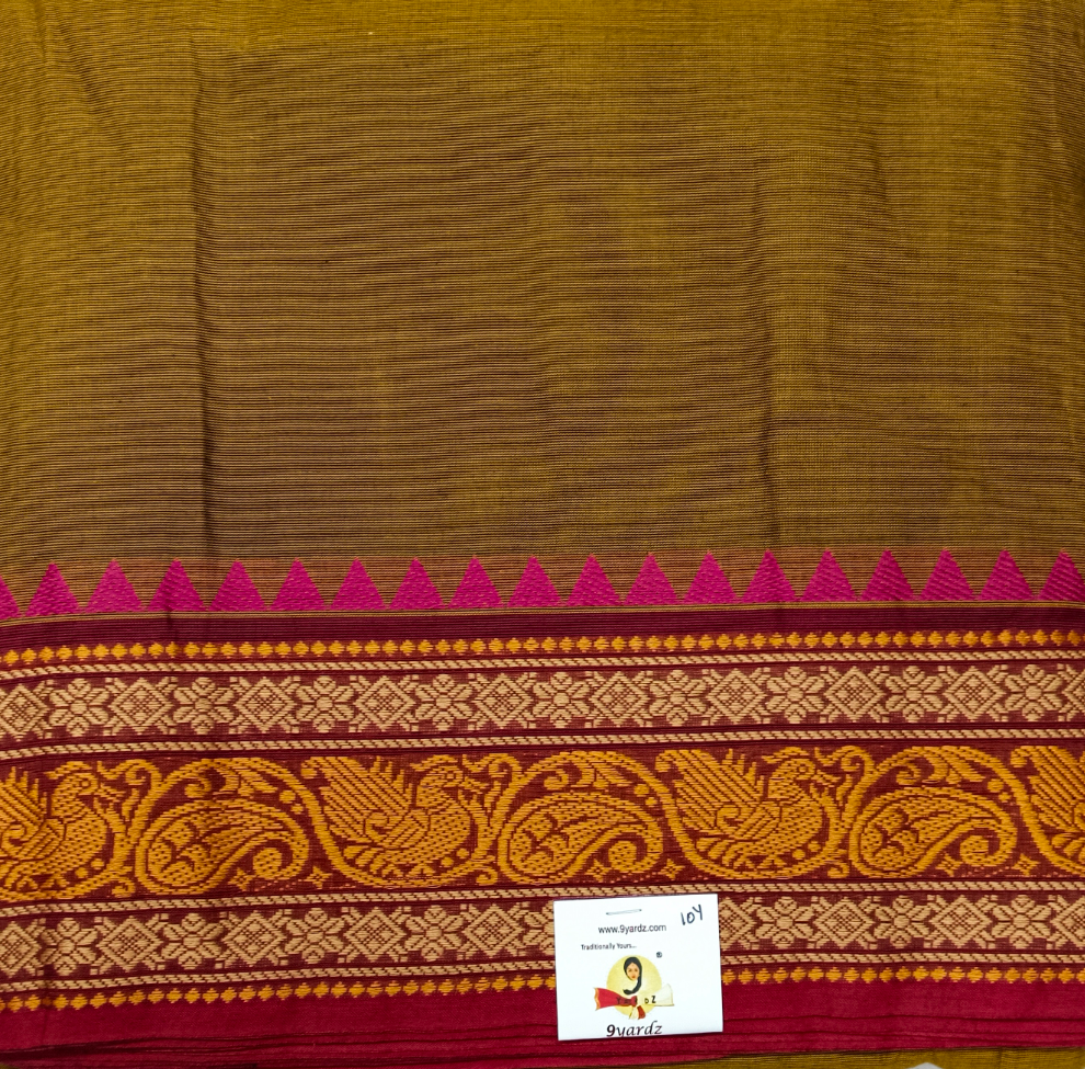Arupukottai cotton 10 yards madisar
