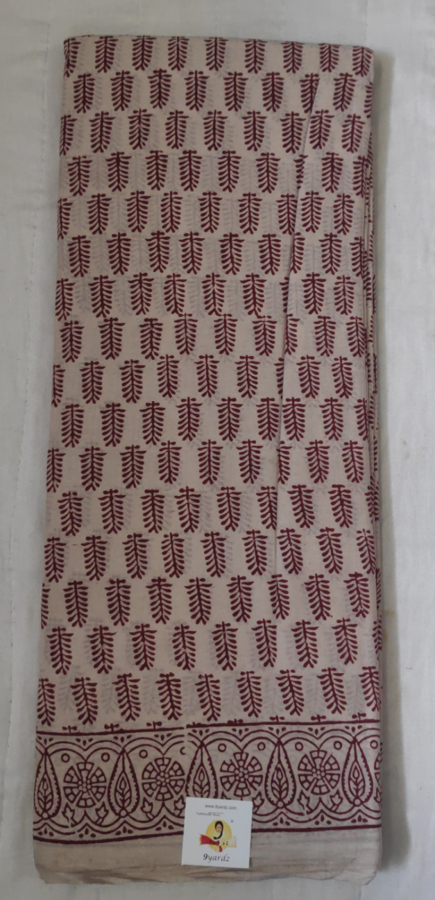 Baag/soft cotton Madisar 11 yards