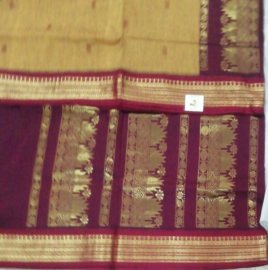 Kalyani cotton Thread work 6yardz
