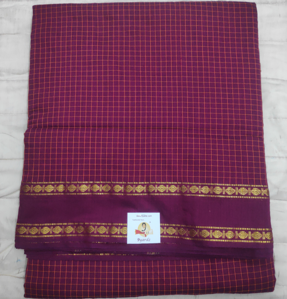 Kalyani Cotton checked  9.7 yards