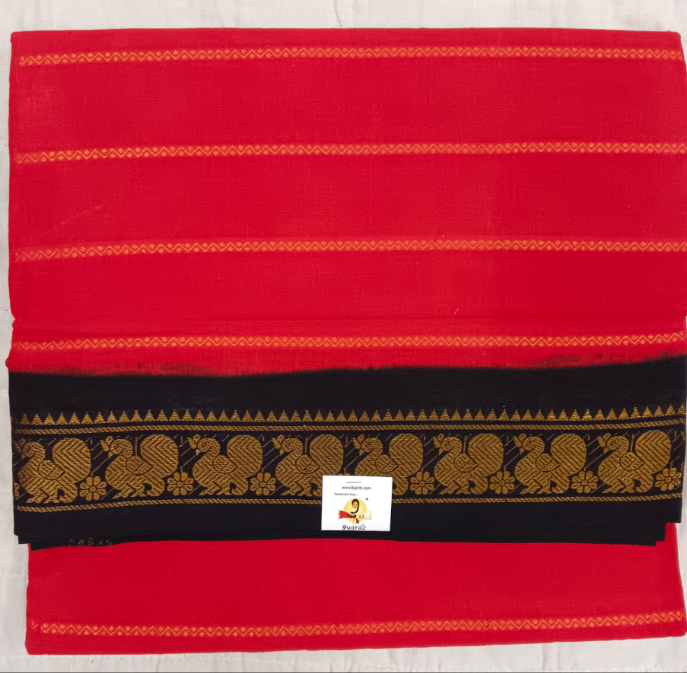 Sungudi cotton 10.5 yards madisar