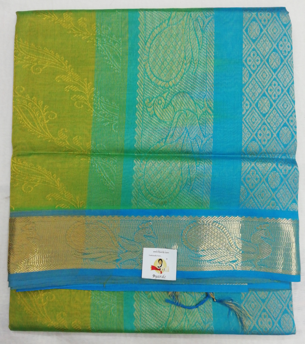 Rich Pallu Silk Cotton 6yardz