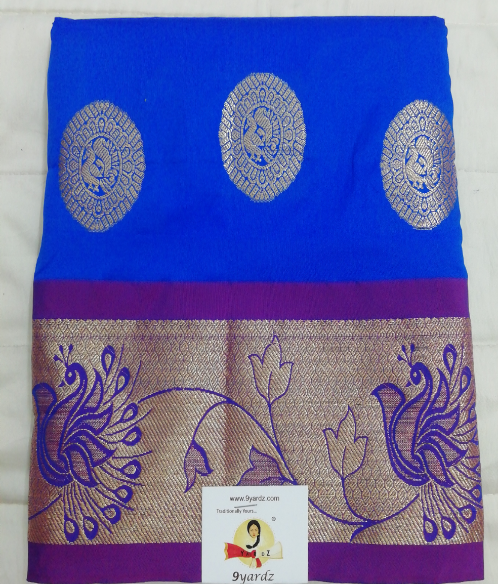 Pavadai poly silk 36"