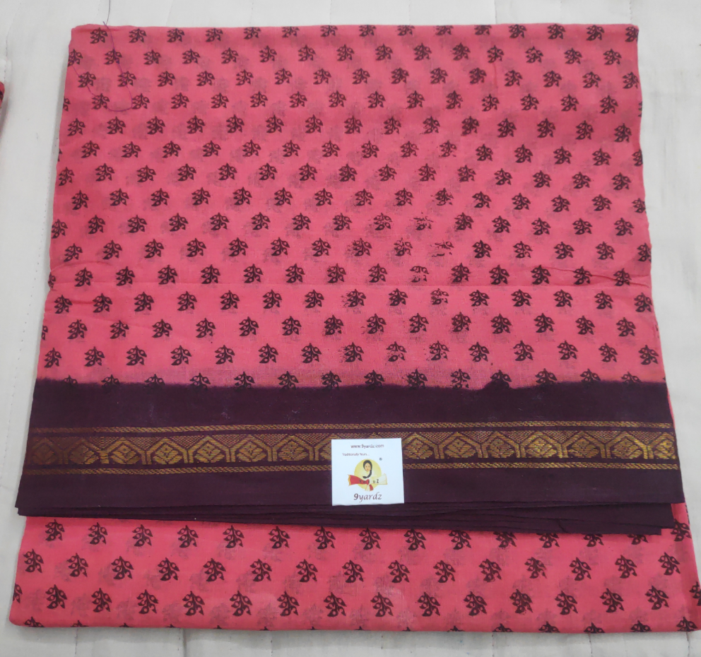 Sungudi cotton 10.5 yards madisar