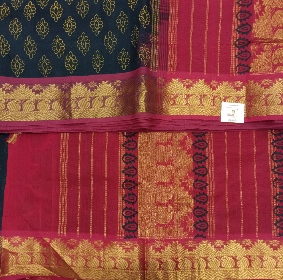 Pure silk cotton - Printed 10yards madisar