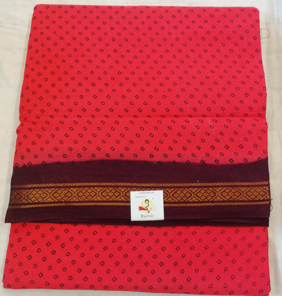 Sungudi cotton 12 yardz