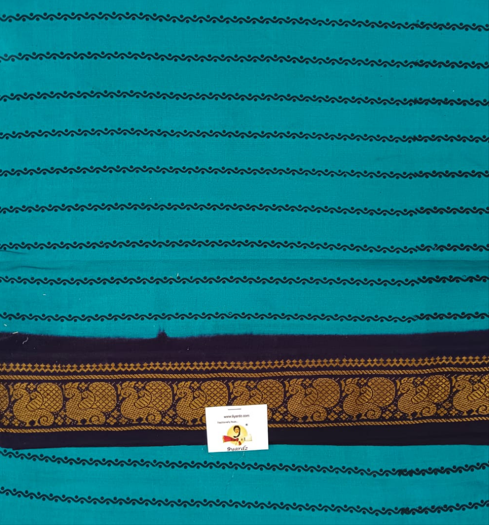 Sungudi cotton 9.5 yards madisar