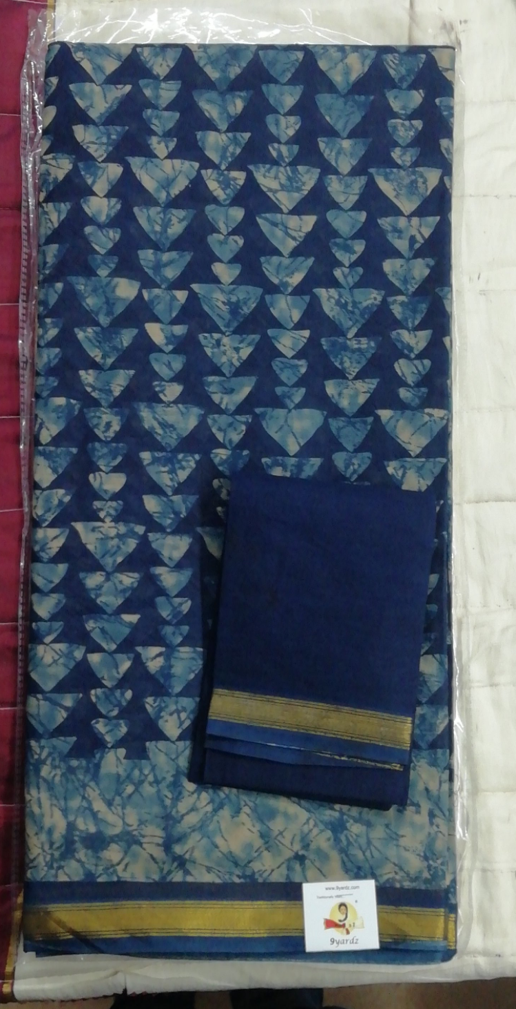 Chanderi cotton 6 yards