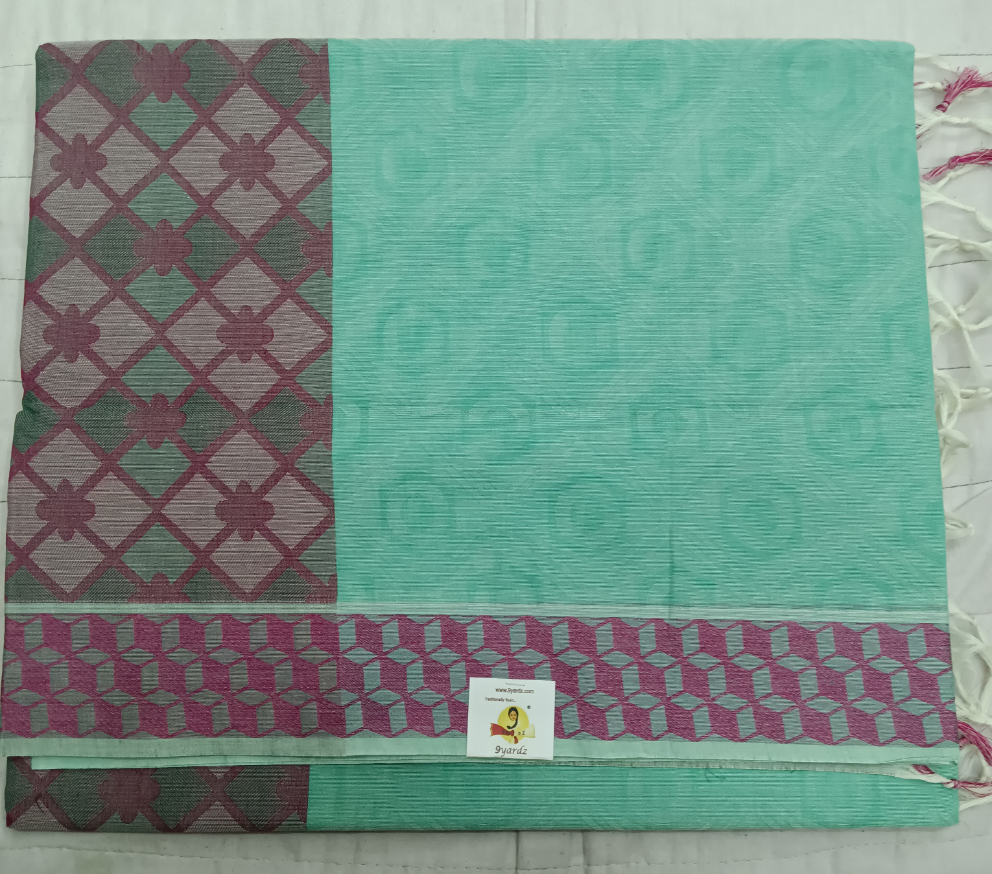 Rich Cotton Embossed sarees