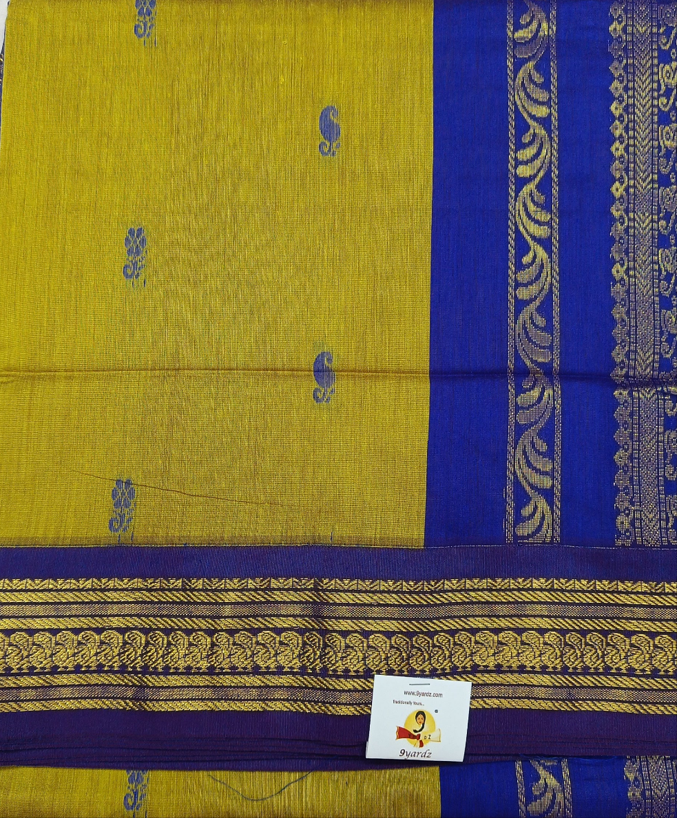 Kalyani Cotton Butta  9.5yards