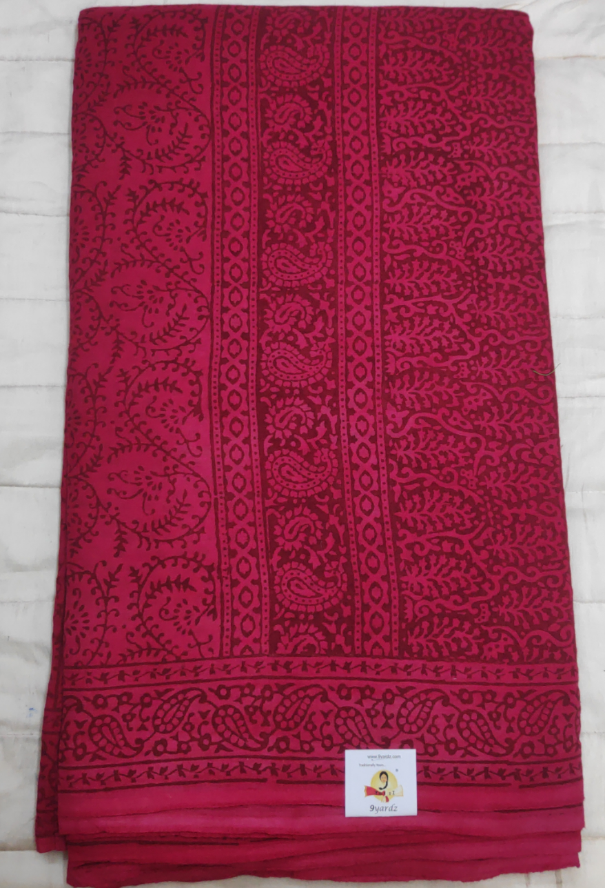 Baag/soft cotton Madisar 11 yards