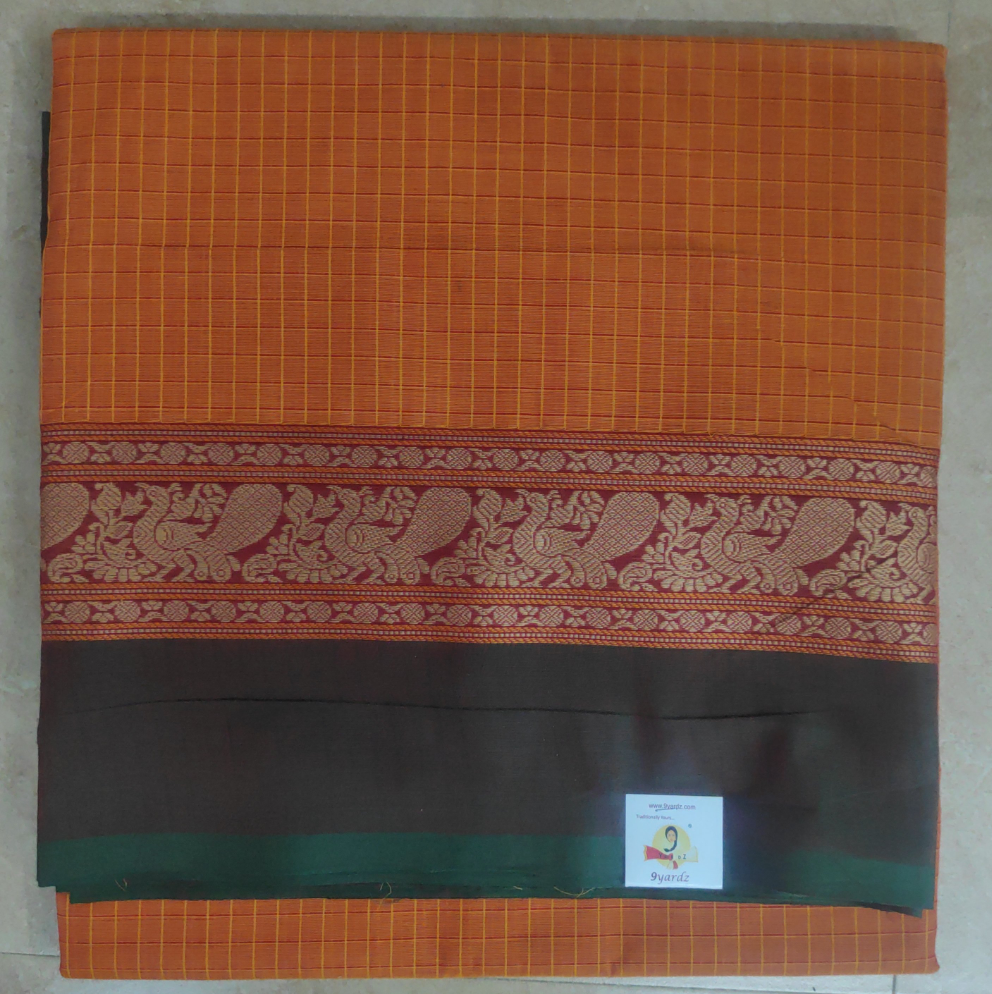 Chettinadu / Karaikudi cotton 10 yards madisar