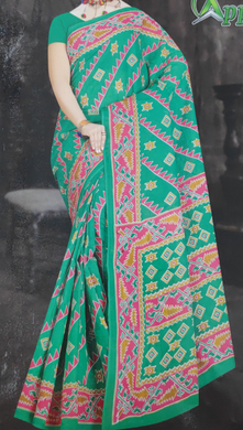 Cotton printed saree