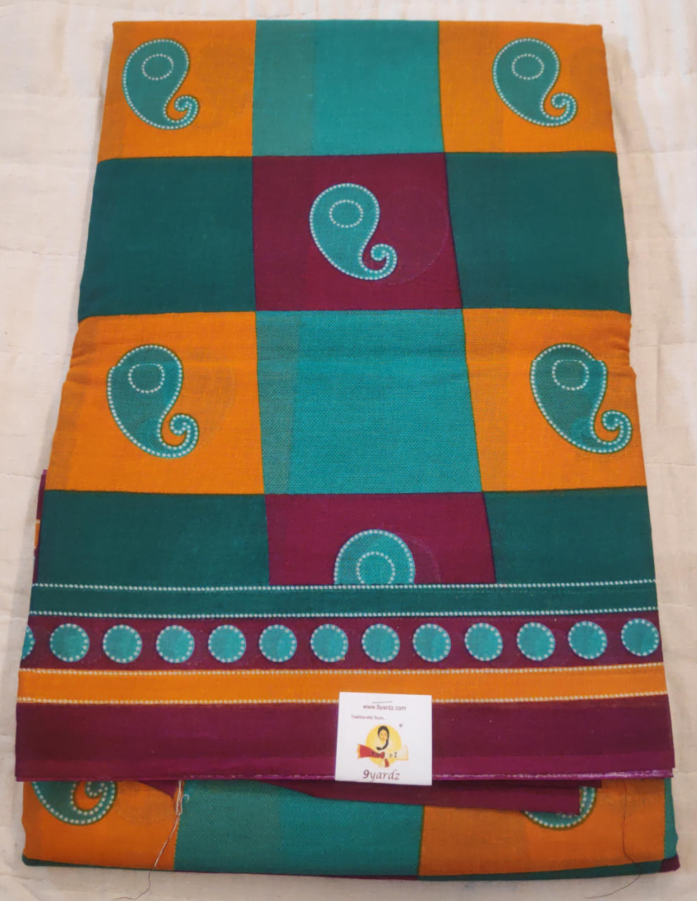 Erode cotton 10.5 yards madisar