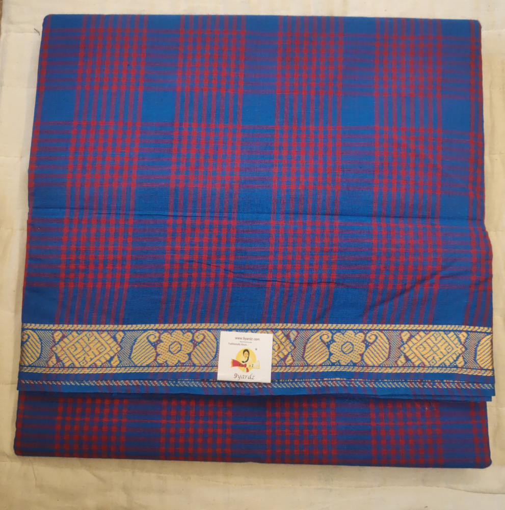 Chettinadu / Karaikudi cotton 10.5 yards madisar
