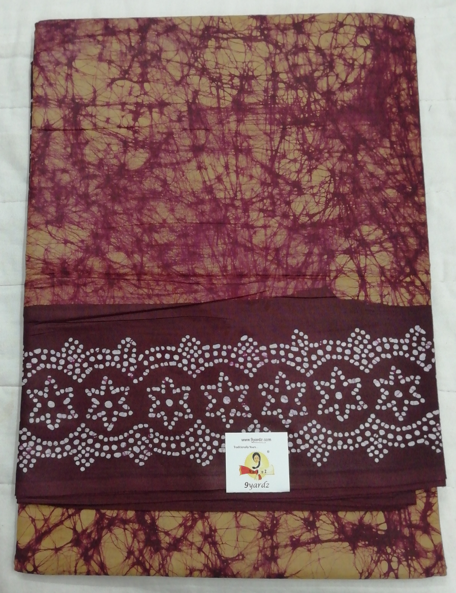 Malai cotton 9.5yardz