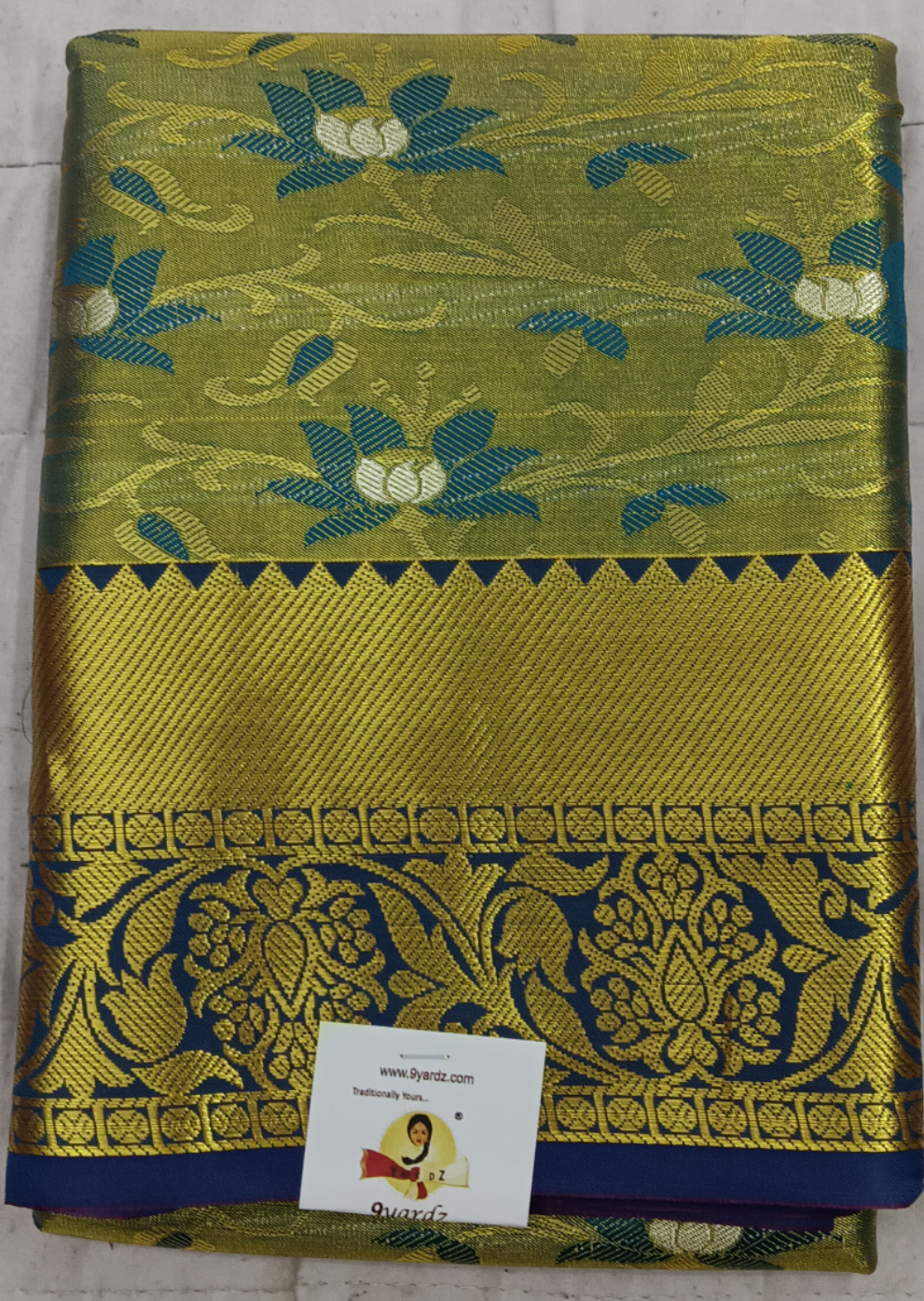 Pavadai poly silk 36"