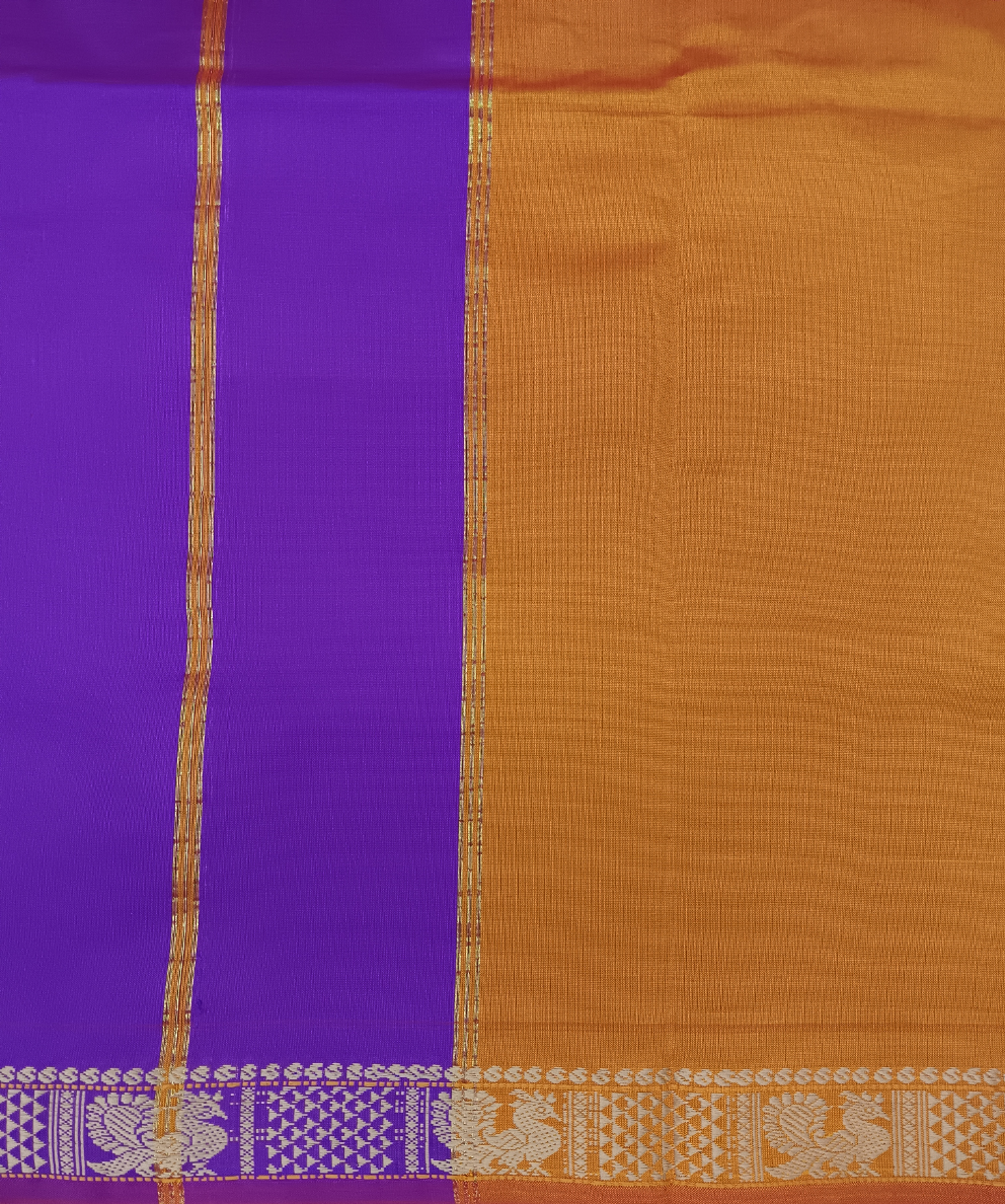 Semi silk cotton 6Yards