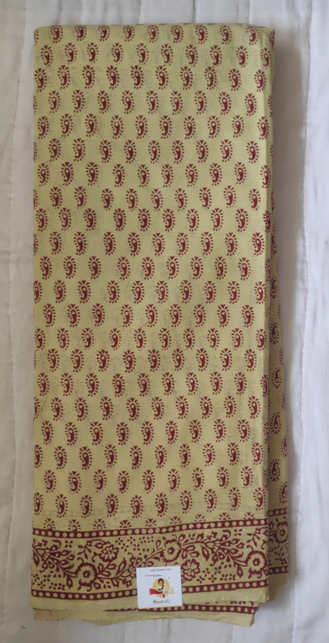 Baag/soft cotton Madisar 11 yards