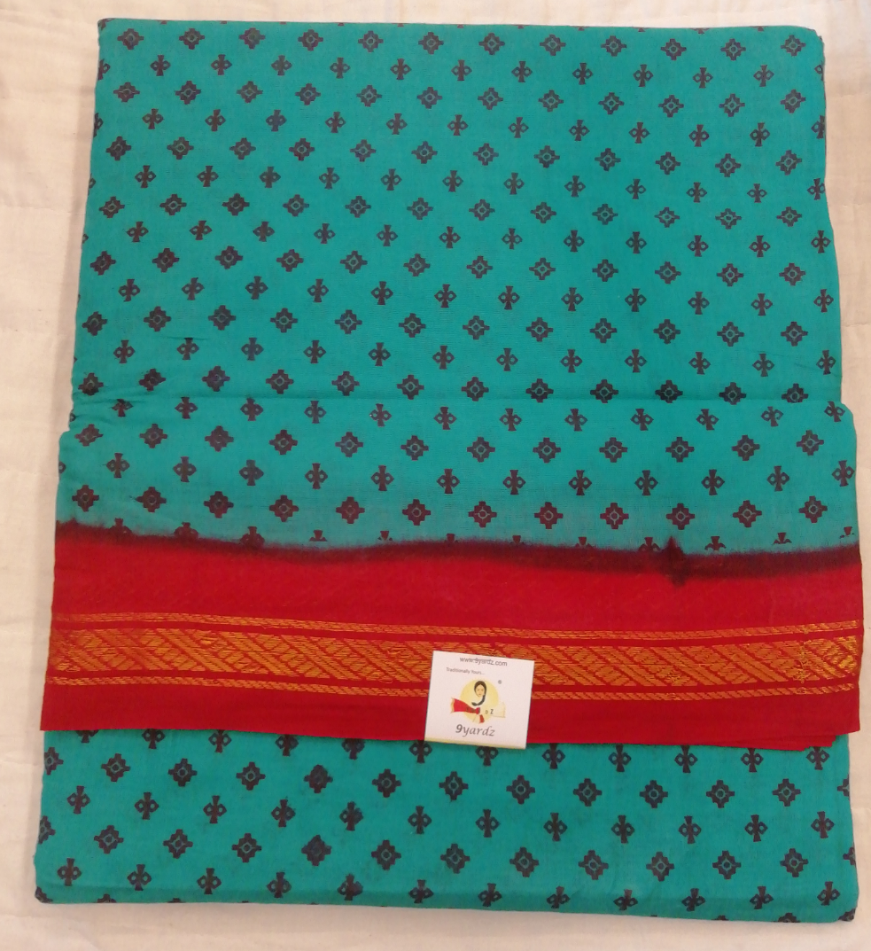 Sungudi cotton 12 yardz