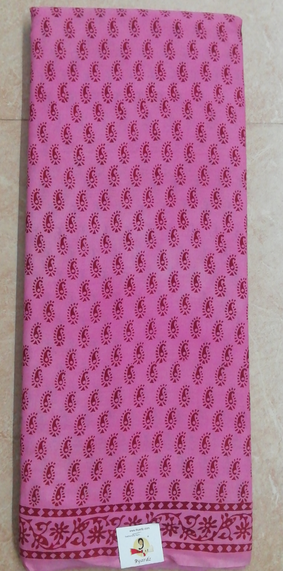 Baag/soft cotton Madisar 11 yards