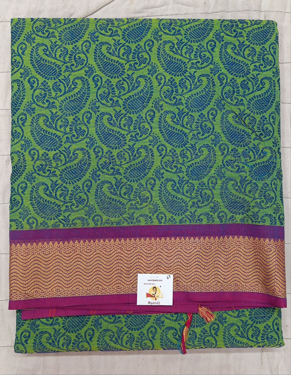 Chettinadu cotton 6 yardz