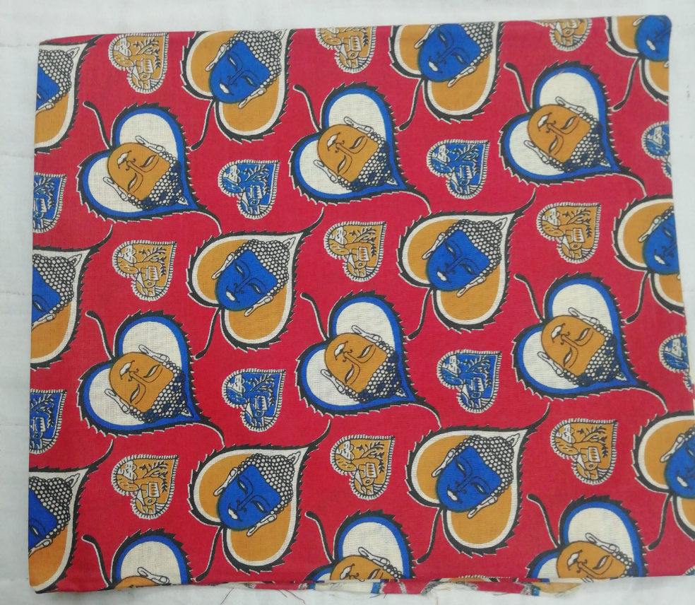 Kalamkari blouse bits