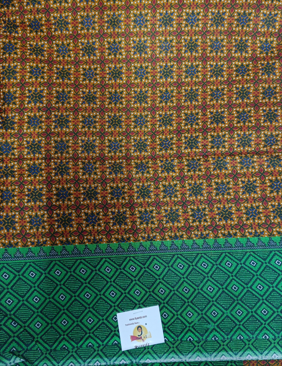 Erode cotton 10.5 yards madisar