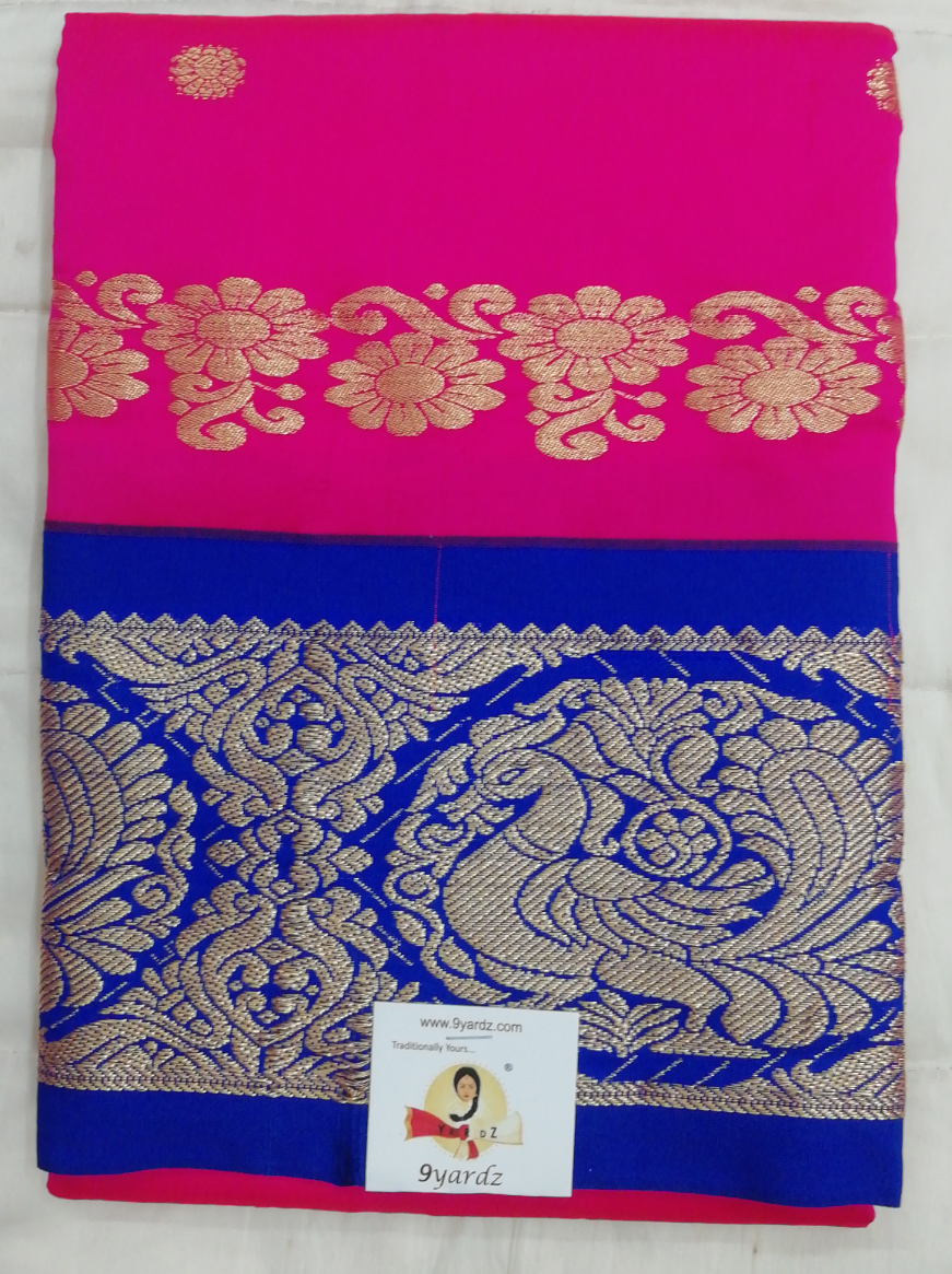 Pavadai poly silk 36"