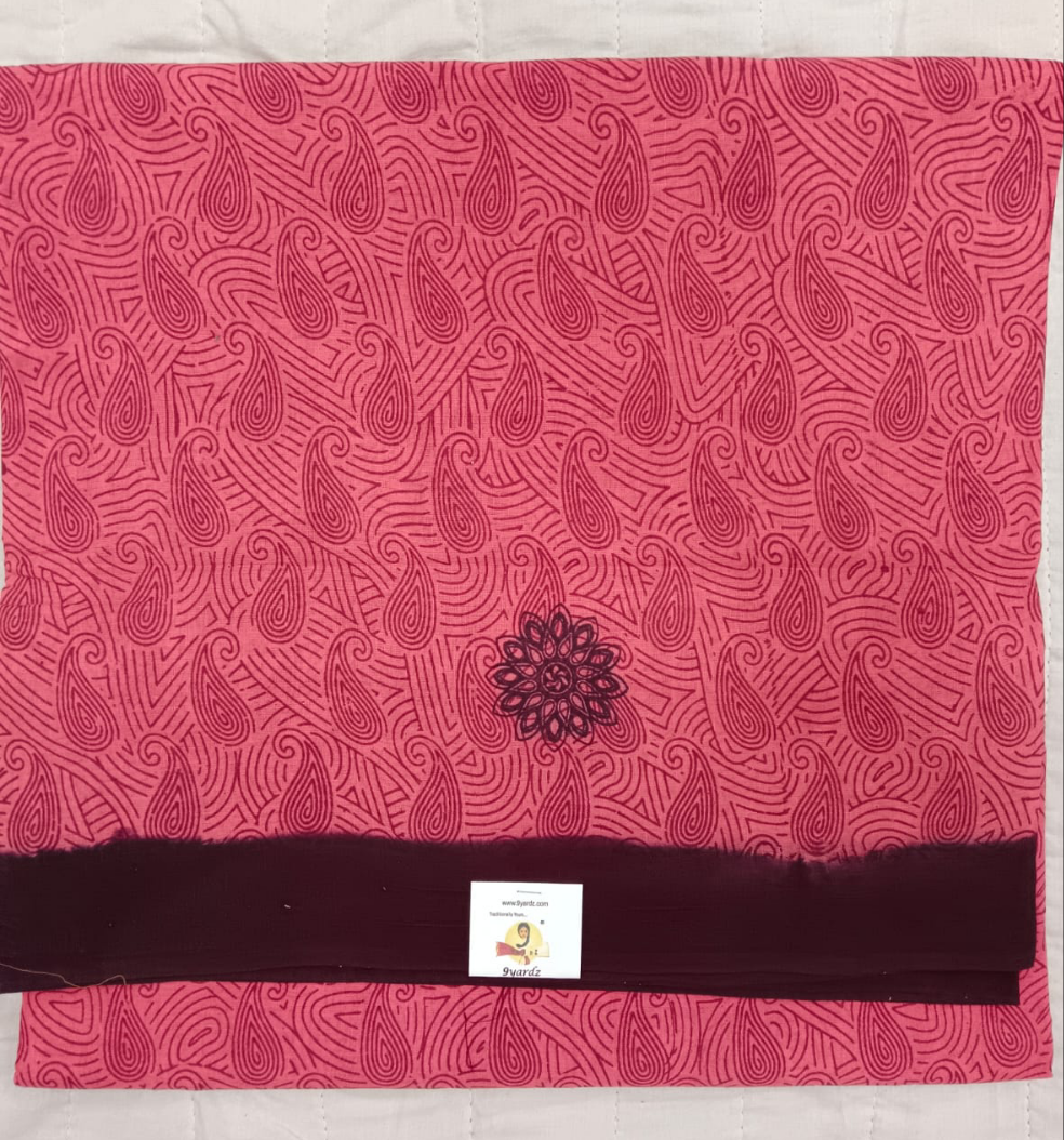Sungudi cotton 10.5 yards madisar